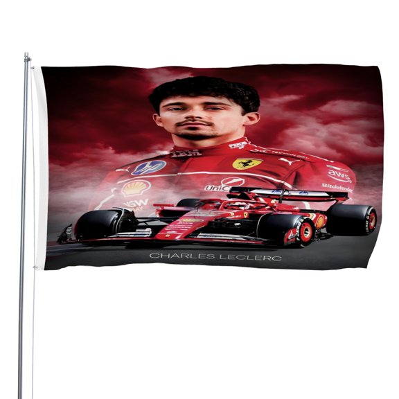 Charles Leclerc flag perfect for outdoor decoration,15.7x23.6in40*60cm
