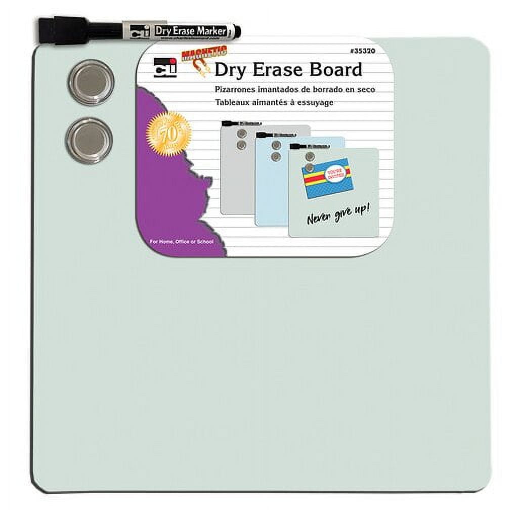 Charles Leonard CHL35320ST Magnetic Unframed Dry Erase Board (Pack of 8)