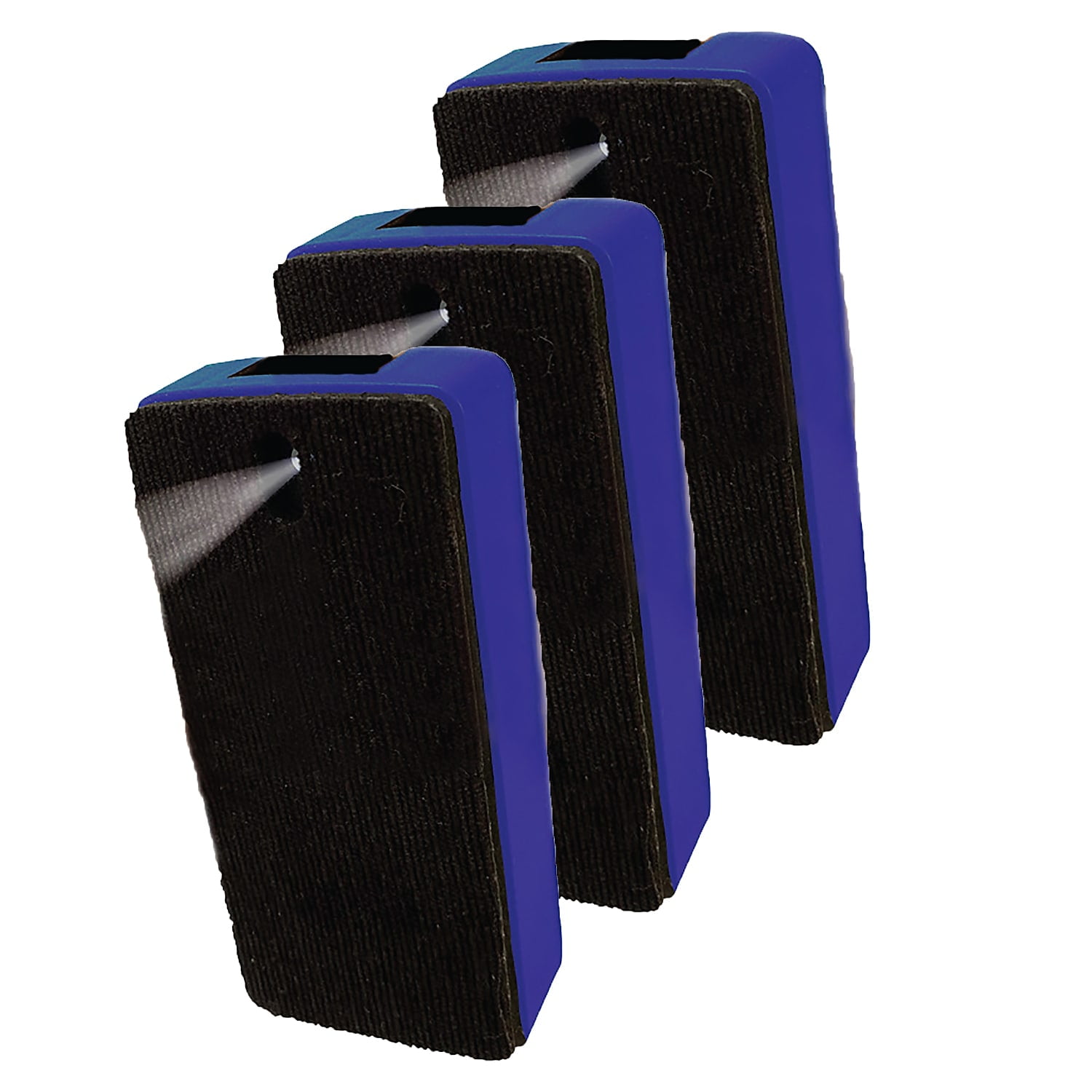 Charles Leonard CHL74560-3 Whitebord Eraser Blk W/Spray (3 EA)