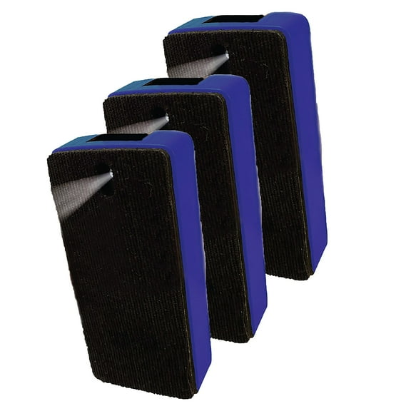 Charles Leonard CHL74560-3 Whitebord Eraser Blk W/Spray (3 EA)