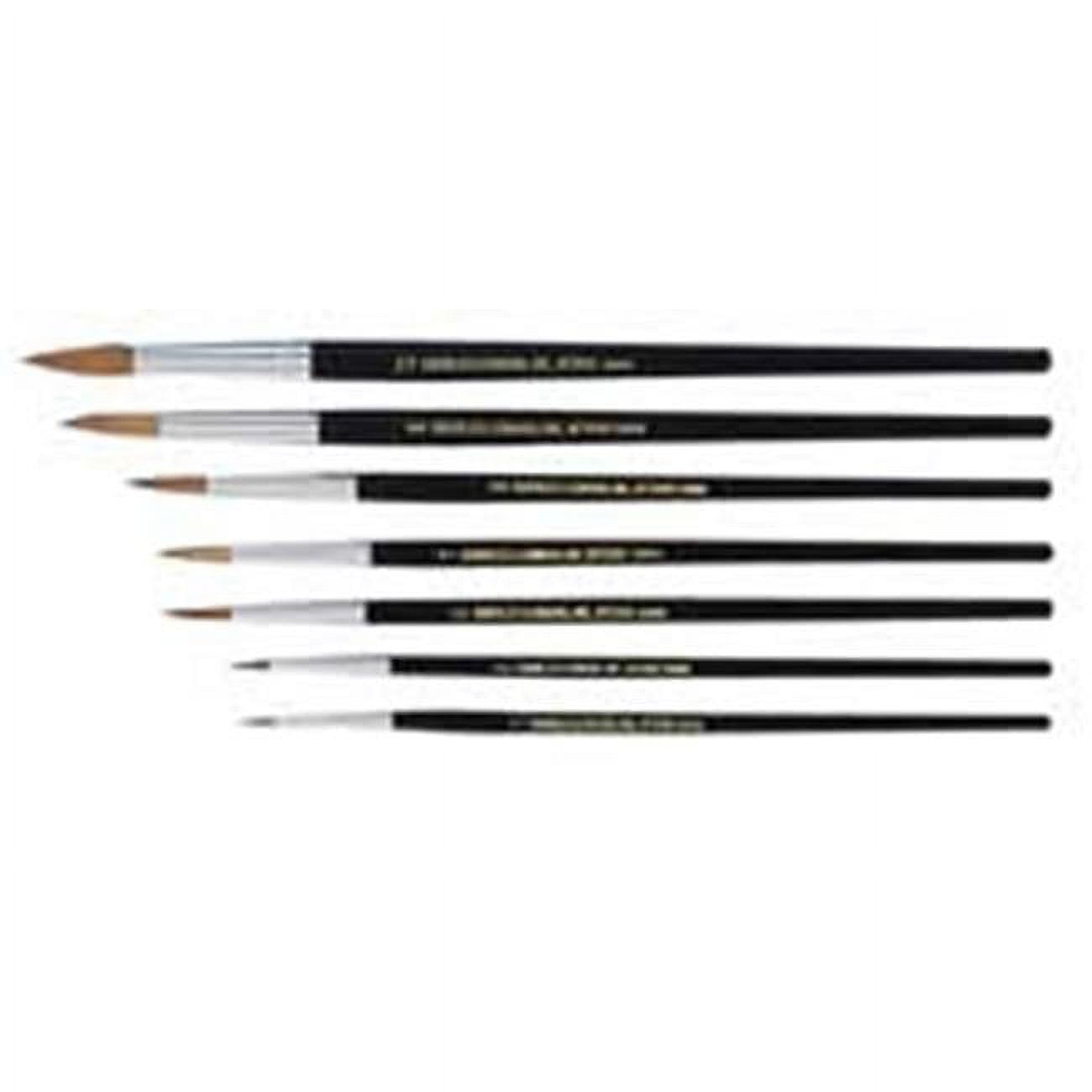 Charles Leonard Co.  Paint Brush- Fine Camel Hair- Number 12- Aluminum Ferrules