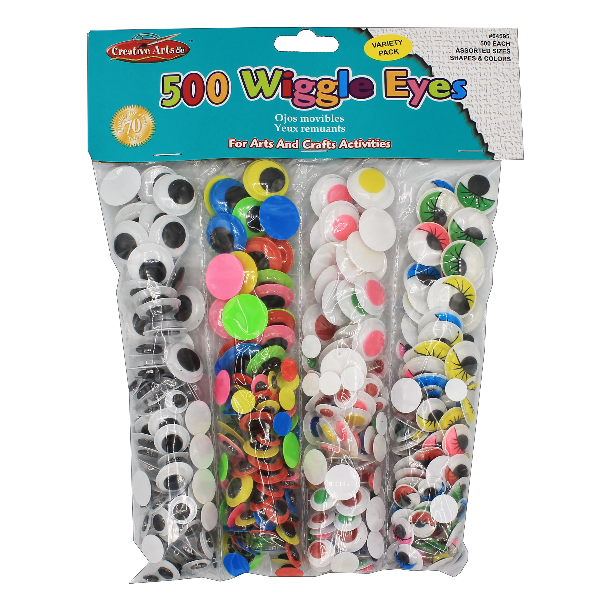 1680 Pcs Craft Eyes Self Adhesive Craft Stickers Wiggle Googly Eyes Comes  in Assorted Colors and Sizes Google Eyes for Crafts DIY Crafts Decoration  (4/5/6/8/10/12/15/18mm) : : Home