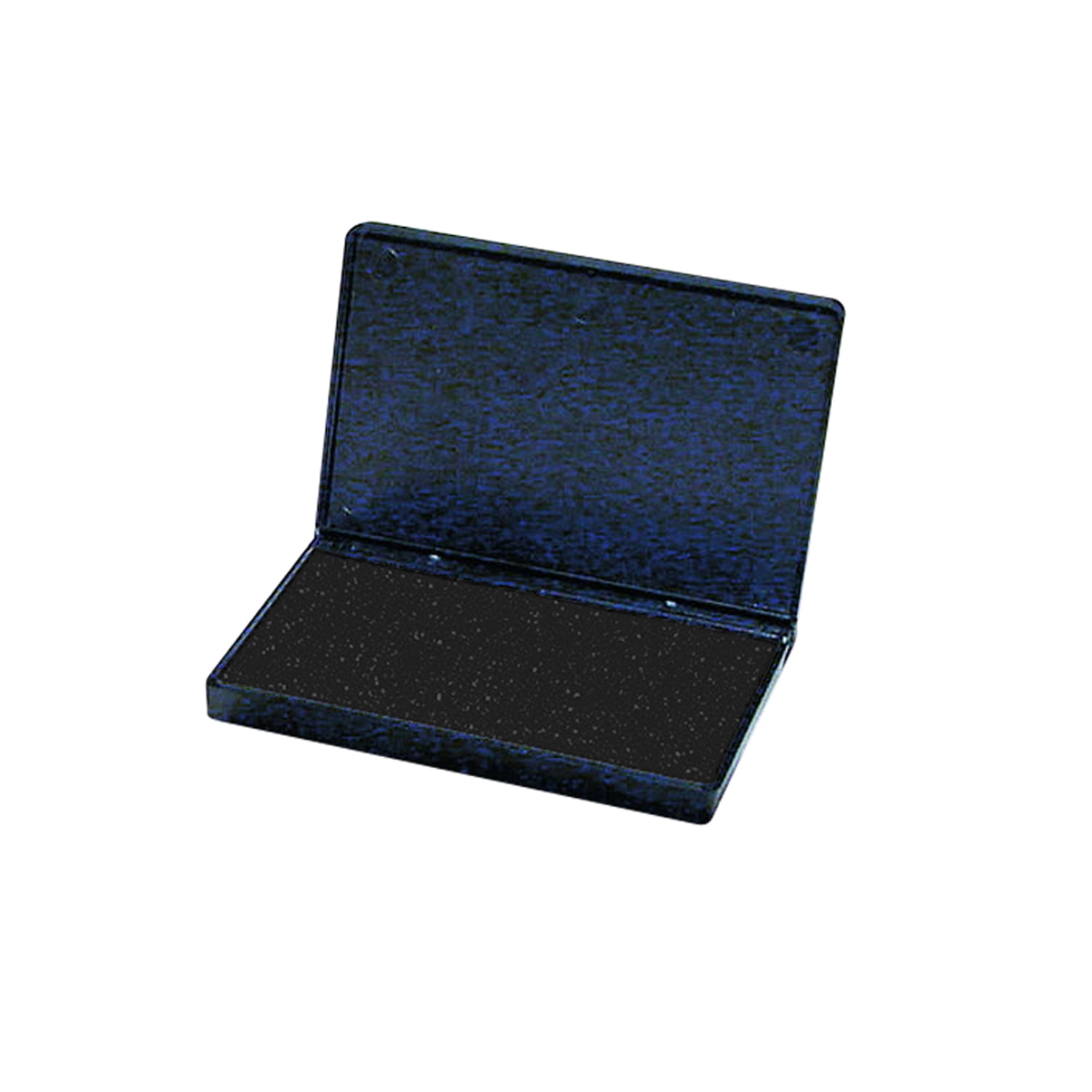 Charles Leonard Foam Stamp Pad, Small, 2.75 x 4.25 Inches, Black, 12 Count