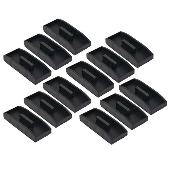 Charles Leonard Magnetic Whiteboard Eraser with Storage, 12 Count