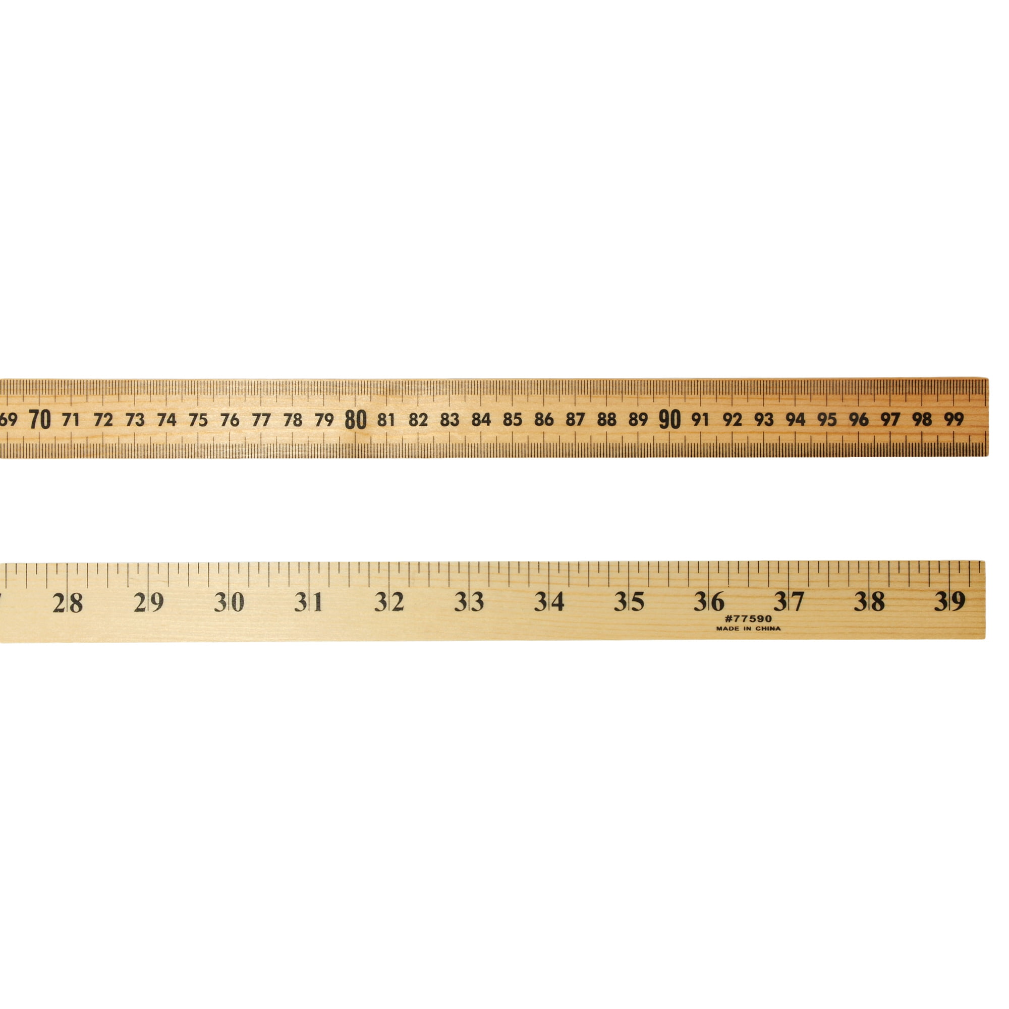 Charles Leonard Meter Stick Ruler With Metal End, Pack Of 6 : Target