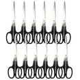 thumbnail image 1 of Charles Leonard Stainless Steel Shears, 7 Inch, Straight, 12 Count, 1 of 2