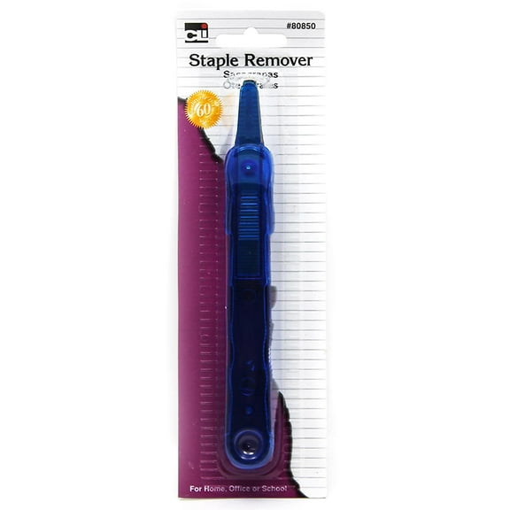 Charles Leonard Straight Staple Remover, 12 Count
