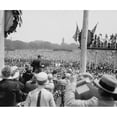 thumbnail image 1 of Charles Lindbergh Addresses A Massive Crowd At The Washington Monument History (36 x 24), 1 of 1