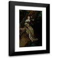 thumbnail image 1 of Charles Louis Müller 10x14 Black Modern Framed Museum Art Print Titled - Ophelia, 1 of 5