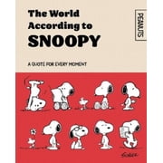 Charles M. Schulz Official Peanuts The World According to Snoopy Hardcover Official Peanuts