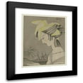 thumbnail image 1 of Charles Martin 12x14 Black Modern Framed Museum Art Print Titled - Yellow Madras; Hairstyle for the Evening (1920), 1 of 5