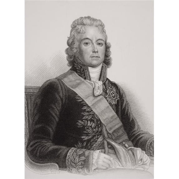 Charles Maurice De Talleyrand Perigord Prince of Benevent 1754-1838 French Poster Print - Large - 24 x 34