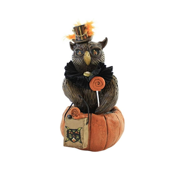 Charles Mcclenning Oliver Polyresin Halloween Owl 24170
