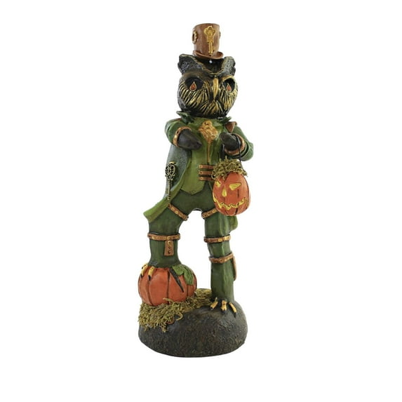 Charles Mcclenning Steampunk Stan Polyresin Halloween Owl Pumpkin 24203