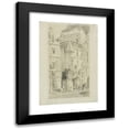 thumbnail image 1 of Charles Meryon 18x24 Black Modern Framed Museum Art Print Titled - House with a Turret, Rue De La Tixeratie, Paris (1852), 1 of 5