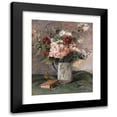 thumbnail image 1 of Charles Monginot 15x18 Black Modern Framed Museum Art Print Titled - Flower Piece with Book, 1 of 5