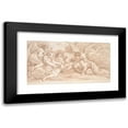 thumbnail image 1 of Charles Nicolas Cochin II 14x9 Black Modern Framed Museum Art Print Titled - Christ Falling Under the Cross (1782), 1 of 5