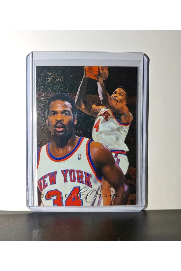 Charles Oakley 1995-96 Flair NBA #91 Card New York Knicks