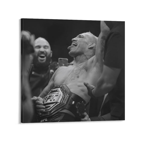 Charles Oliveira Canvas Poster Poster Decorative Painting Canvas Wall Art Living Room Posters Bedroom Painting 20x20inch(50x50cm)