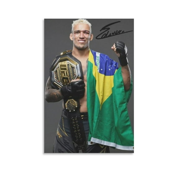 Charles Oliveira Canvas Poster Wall Art Picture Painting Poster Canvas Print Posters Artworks Bedroom Living Room Decor 16x24inch(40x60cm)