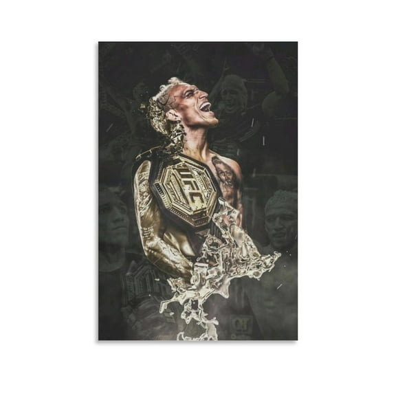 Charles Oliveira Canvas Poster Wall Art Picture Painting Poster Canvas Print Posters Artworks Bedroom Living Room Decor 24x36inch(60x90cm)