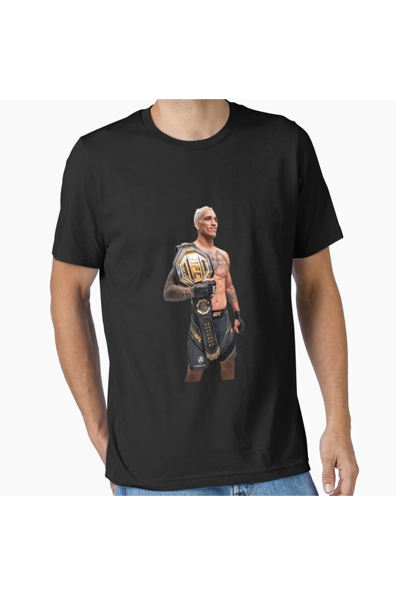 Charles Oliveira Retro MMA Fighter Tribute Bold Graphic Unisex T-Shirt, up to size 5XL