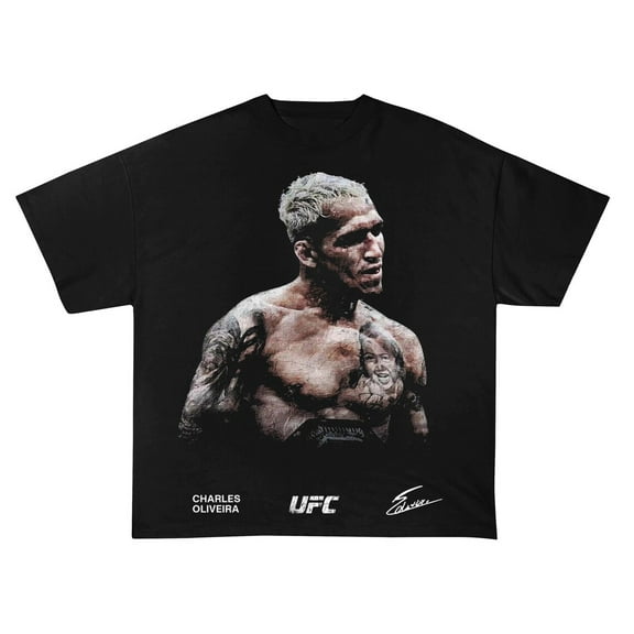 Charles Oliveira T Shirt, Do Bronx Fan Vintage Shirt,Black Color,Size M