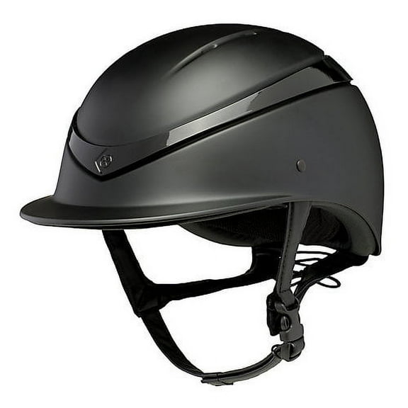 Charles Owen Luna Gloss Helmet 6 7/8 Black Matte