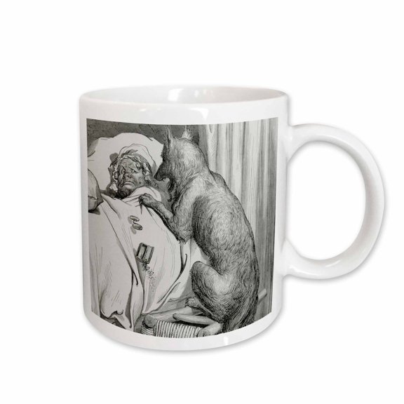 3drose, Charles Perrault Writer Little Red Riding Hood. Engraving - Hi13 Pri0196 - Prisma, 11oz Mug