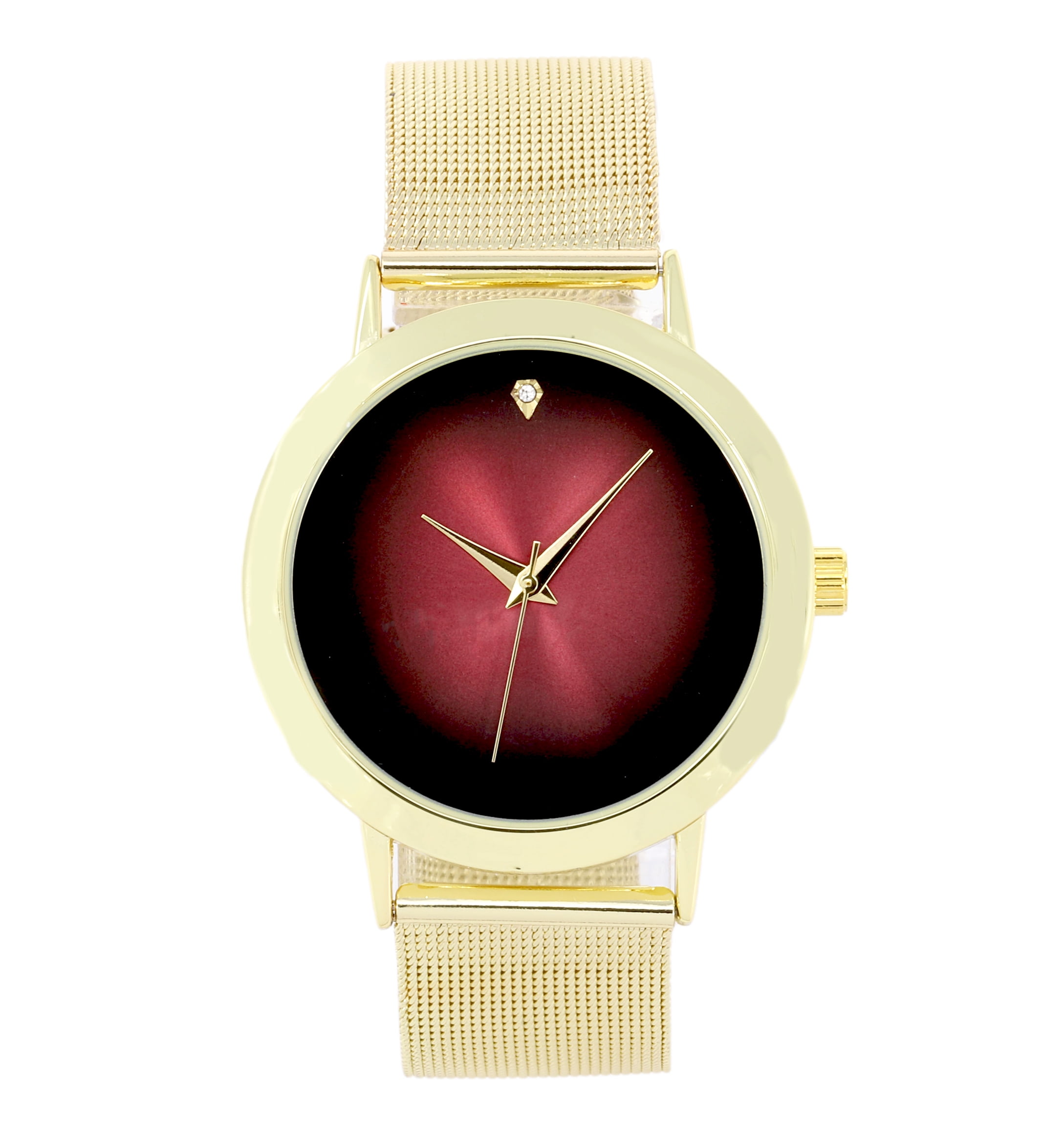 Charles Raymond Men s Simple Slim Stainless Steel Round Dial Mesh Band sleek designer Wrist Watches 4904 Walmart