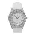 thumbnail image 1 of Charles Raymond Mens Silver Big Rocks with Roman Numerals Fully Iced Out Spring Summer Colorful Dial Blinged Out Wristwatch - ST10357 RN Single, 1 of 3