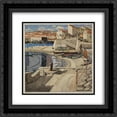 thumbnail image 1 of Charles Rennie Mackintosh 2x Matted 20x20 Black Ornate Framed Art Print 'The Little Bay, Port Vendres ', 1 of 2
