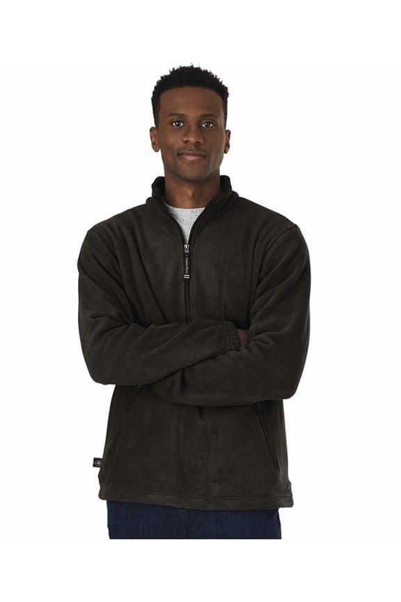 Apparel 9501 Adirondack Fleece Pullover-Black-S