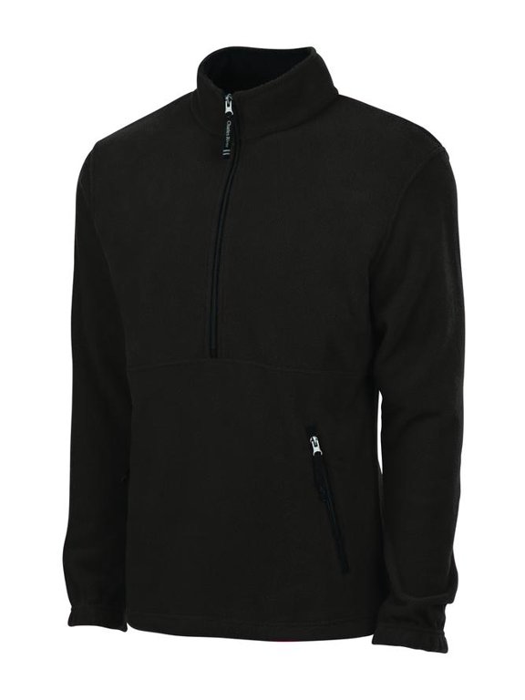 Adult Adirondack Fleece Pullover in Black XL | 9501
