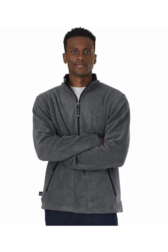 Apparel 9501 Adirondack Fleece Pullover-Charcoal Black-XS