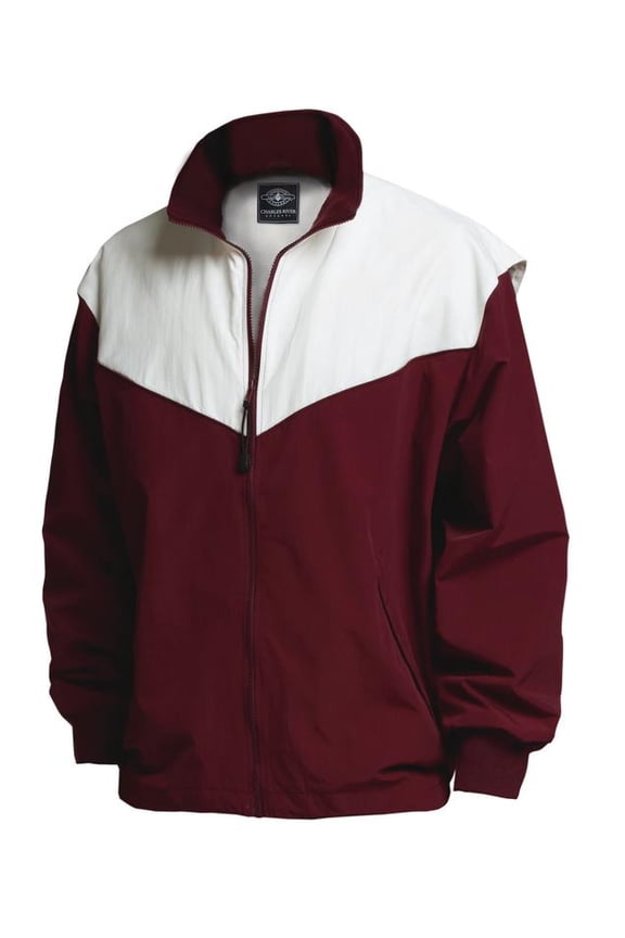 Apparel 9971 Championship Jacket-Maroon/White-L