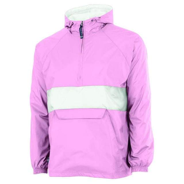 Charles River Adult Classic Striped Pullover in Pink/White XXL | 9908