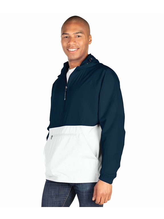 Apparel 9012 Color Blocked Pack-N-Go-Navy/White-XS