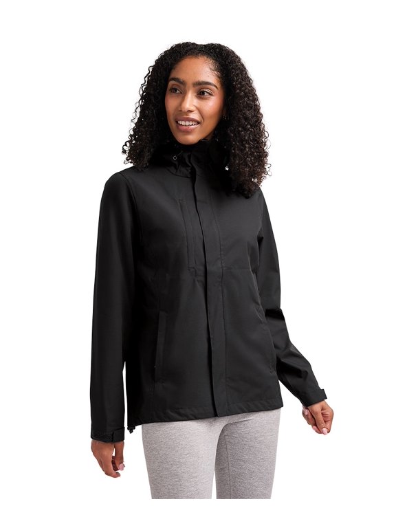 Apparel 5785 Women's Berkshire Rain Jacket-Black-4XL