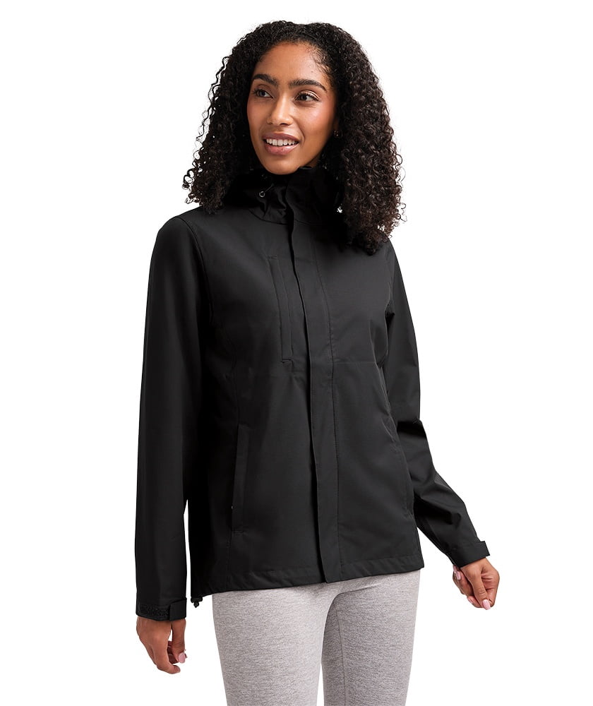 Charles River Apparel 5785 Women's Berkshire Rain Jacket-Black-M ...