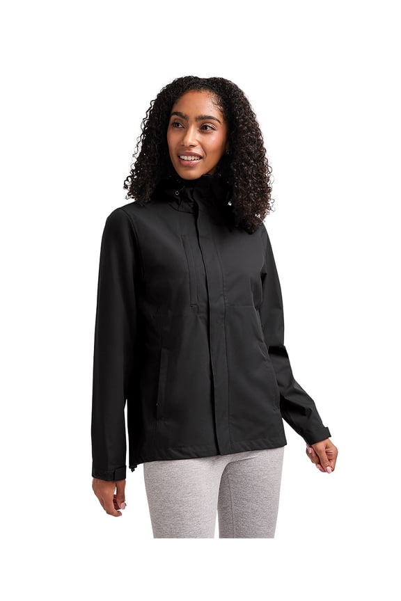Apparel 5785 Women's Berkshire Rain Jacket-Black-XXL