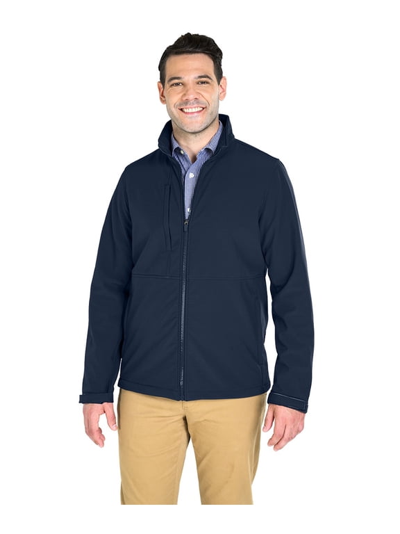 Apparel 9515 Men's Supreme Soft Shell Jacket-Navy-4XL