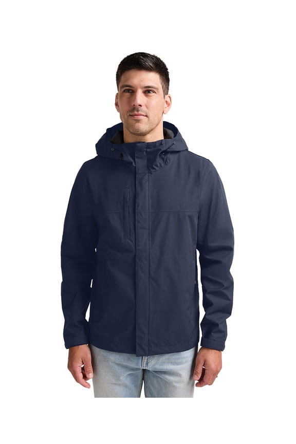 Apparel 9785 Men's Berkshire Rain Jacket-Navy-5XL