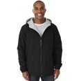 thumbnail image 1 of Charles River Apparel Men's Warmth Fleece Sweatshirt Jacket, 1 of 3