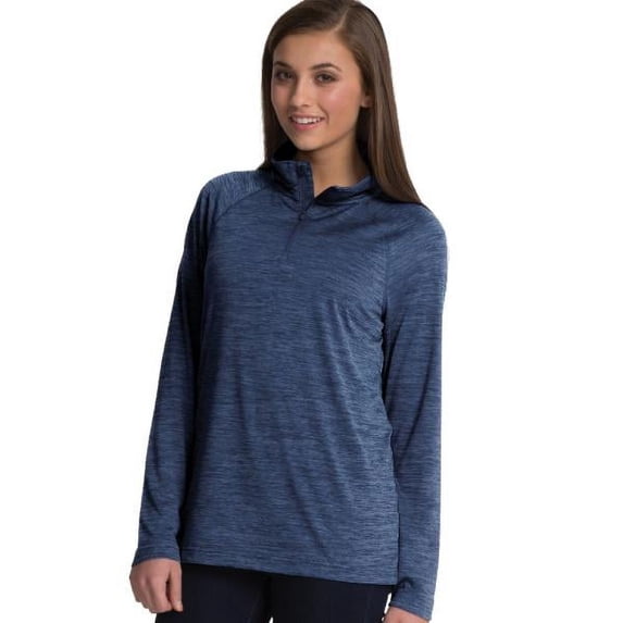 Charles River Apparel Women's Space Dye Performance Pullover-5763