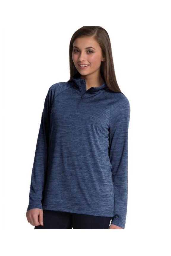 Apparel Women's Space Dye Performance Pullover-5763