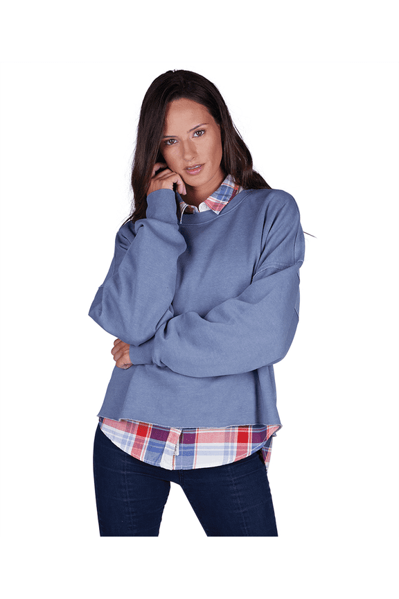 Clifton Distress Boxy Sweatshi - 9252