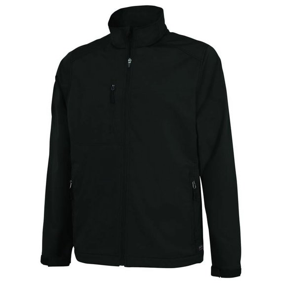 Charles River Apparel 9317 Men's Axis Soft Shell Jacket-Black-3XL