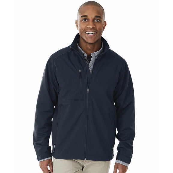 Charles River Apparel 9317 Men's Axis Soft Shell Jacket-Navy-5XL
