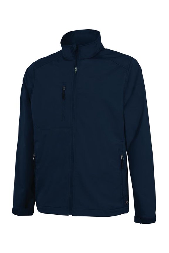 Men's Axis Soft Shell Jacket in Navy M | 9317